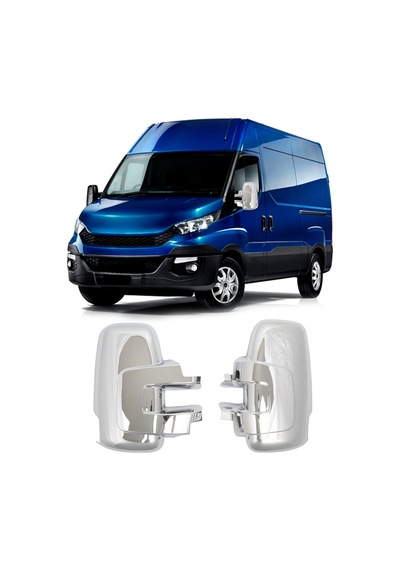 Iveco Daily Uyumlu 2015 Ve Üzeri Ayna Kapağı 2 Parça Abs Krom Kaplama