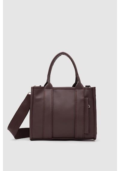 Shule Bags Miles Tote Bag Acı Kahve Acı Kahve
