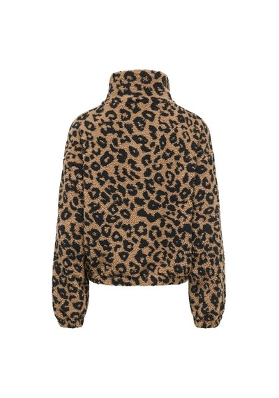 Only Onlthea Teddy Aop Jacket Cc Otw Kadın Ceket 15374913 Leopar