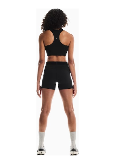 On Pace Tights Short Cleancloud Kumaşlı Kadın Koşu Taytı Siyah