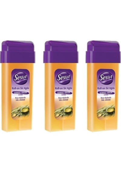 Rollon Sir Ağda Normal Ciltler Natürel 100 Ml X 3 Adet