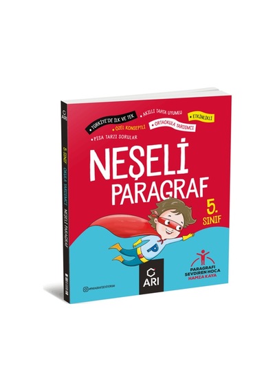 Arı 5. Sınıf Neşeli Paragraf Arı Yayınları