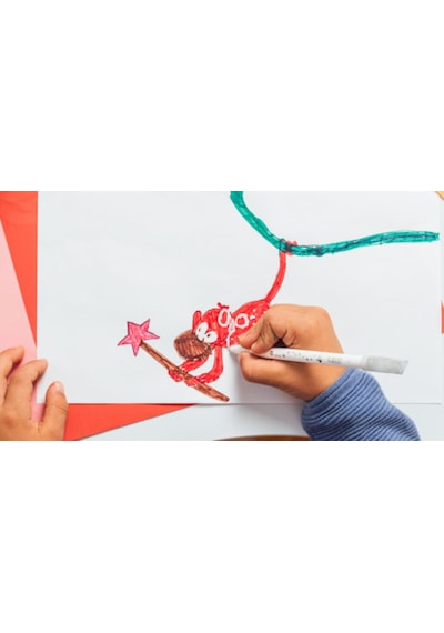 Bıc Kids Magic Silinebilir Keçeli Boya Kalemi 18'li Set 15 Renk + 3 Silgi Kalemi, Yıkanabilir, 5 Yaş Ve Üzeri Çok Renkli