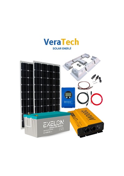 Veratech Karavan Solar Paket 2000w