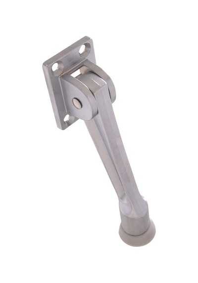 Hillman 852940 12,7 Cm Açılır Kapı Durdurucu - Saten Krom 1'li Paket