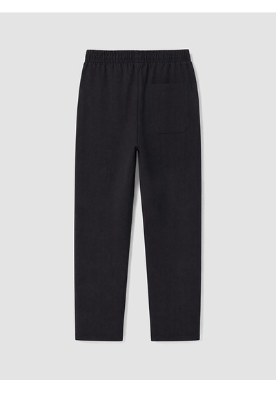 Lcw Eco Siyah Relax Fit Erkek Poplin Pantolon