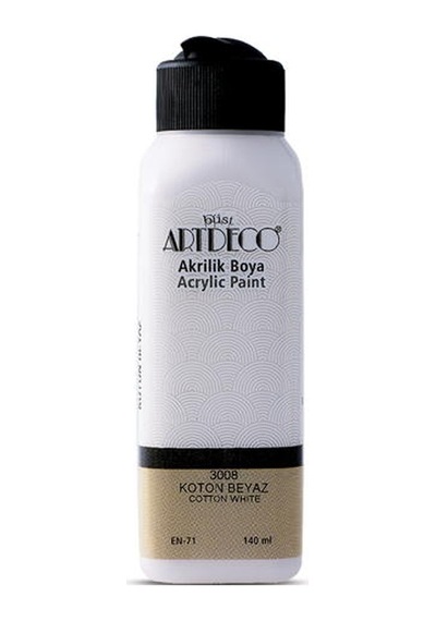 Artdeco Akrilik Boya 140 ML 3008 Kotton Beyaz
