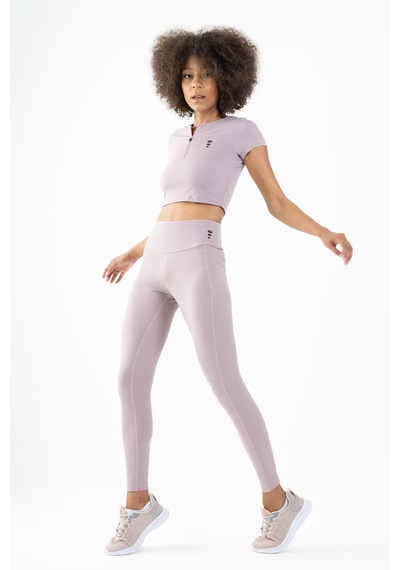 Maraton Active Slimfit Kadın Koşu Lila Tayt 22256-lila