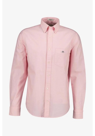 Gant Erkek Pembe Regular Fit Logolu Gömlek-14694