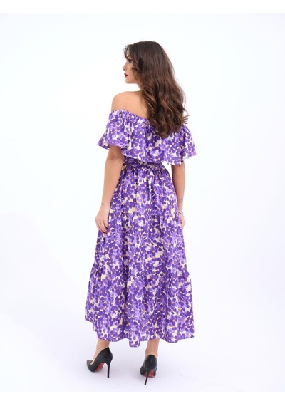 De'charme 6473 Elbise-oklahome City Altın