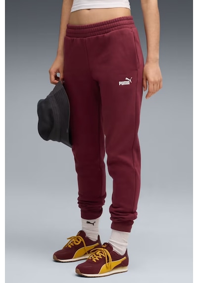 Puma Ess No. 1 Logo Kadın Eşofman Altı Bordo