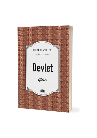 Devlet - Eflatun - Ema Klasik Yayınları