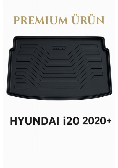 Hyundai İ20 2020+ Uyumlu 3d Bagaj Havuzu Premium