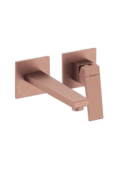 Artema Minimax Square Ankastre Lav. Bt.kısa Fırçalı Bakır A4359224 Ankastre Lavabo Bataryas Çok Renkli