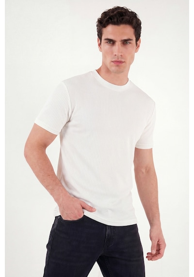 Buratti Erkek T Shirt 5904023 Beyaz