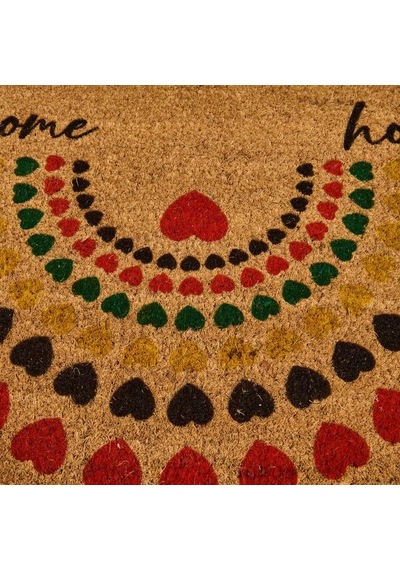 Chilai Home Sollen Koko Kapı Önü Paspası - Renkli - 45x75 Cm Renkli