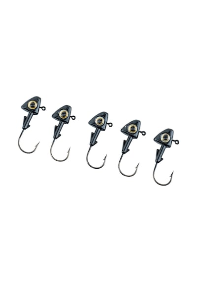 Jighead - Zoka - Kurşunlu Olta İğnesi - Xh-a 07 - Siyah - 8 Gr