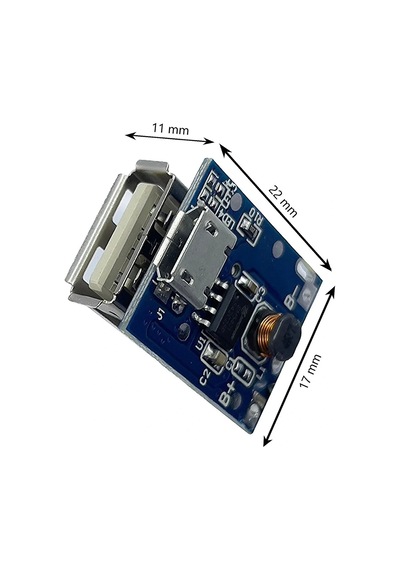 134n3p 5v 1a Powerbank Şarj Devresi Koruma Modülü