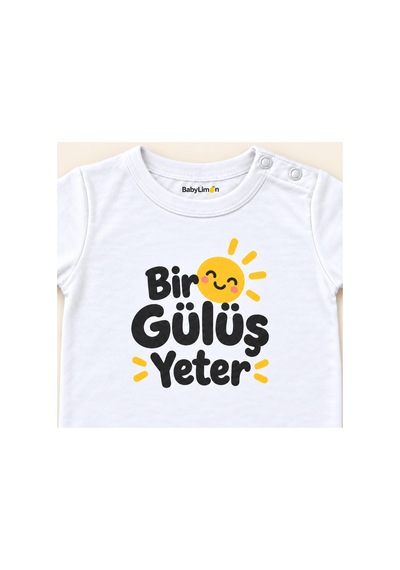 Babylimon Bir Gülüş Yeter Beyaz Kısa Kollu Çıtçıtlı Bebek Zıbını Beyaz - Bir Gülüş Yeter - 928161960 Beyaz - Bir Gülüş Yeter Babylimon Bir Gülüş Yeter Beyaz Kısa Kollu Çıtçıtlı Bebek Zıbını Beyaz - Bir Gülüş Yeter - 928161960 Beyaz - Bir Gülüş Yeter