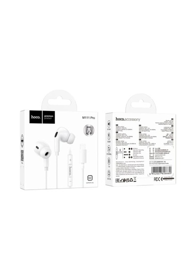Hoco M111 Pro Primero Lightning Kulakiçi Mikrofonlu Kablolu Kulaklık- 5775 Belirtilmemiş
