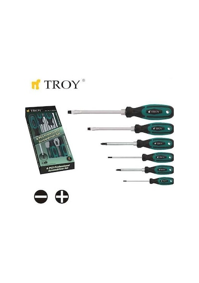 Troy 22304 Tornavida Seti 6 Parça