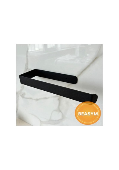 El Havluluk, Siyah Havluluk Banyo Için Kendinden Yapışkanlı Havlu Askısı, Kağıt Havluluk Siyah
