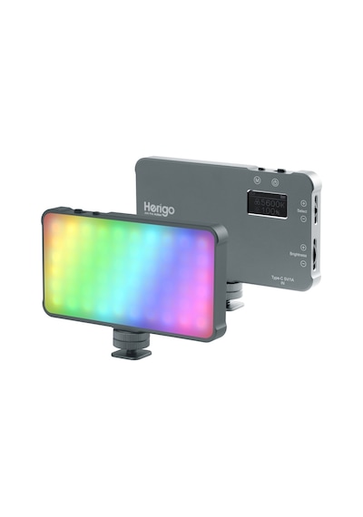 Herigo Hr-ph003 Rgb Led Video Işığı 2500-9900k Type-c