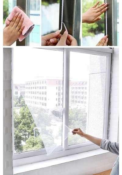 Çift Camlı Pencere Uyumlu Çift Kanat Pencere Sinekliği Diğer