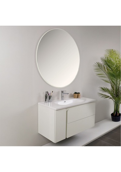 Kobos Future 100 Cm Banyo Dolabı Seti Bianco Beyaz Kobos Future 100 Cm Banyo Dolabı Seti Bianco Beyaz