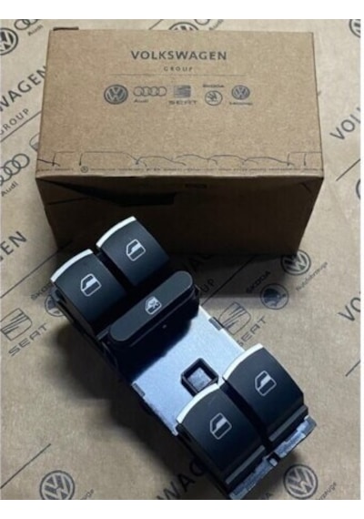 VW PASSAT CC 2013-2017  ÖN SOL CAM AÇMA KAPAMA DÜĞMESİ 5K4959857