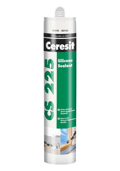 Cs 225 Silikon Mastik Beyaz 280 Gr