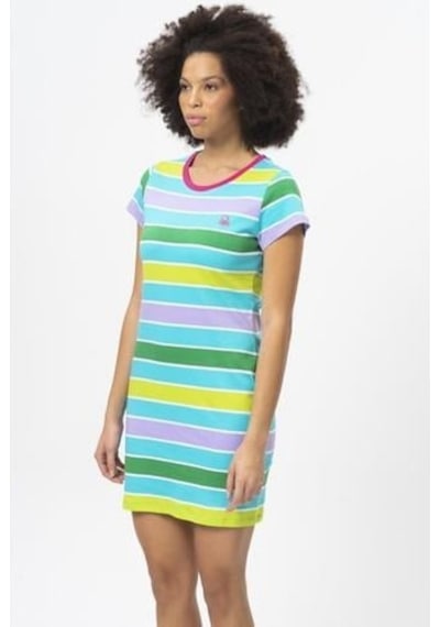 Over-Q Benetton Elbise-Pembe