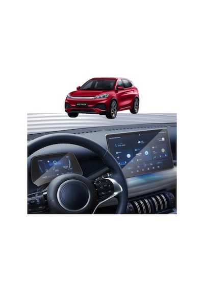 Byd Atto 3 Dijital Gösterge Ve Navigasyon Uyumlu 9h Nano Ekran Koruyucu 2 Li Set