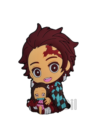 Kimetsu No Yaiba - Demon Slayer Anime Manga Anahtarlık 8 Cm - 2