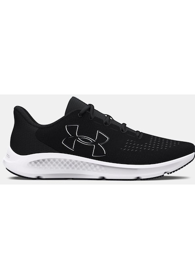 Under Armour Kadın Charged Pursuit 3 Big Logo Koşu Ayakkabısı 3026523-001 Siyah - Beyaz