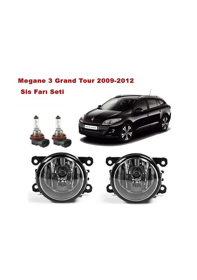 Renault Megane 3 Grand Tour Sw 2009-2012 Sis Farı Seti 8200074008