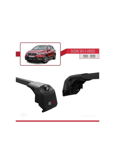 Suzuki Sx4 S-cross 2014-2021 Arası İle Uyumlu Ace-2 Ara Atkı Tavan Barı Siyah