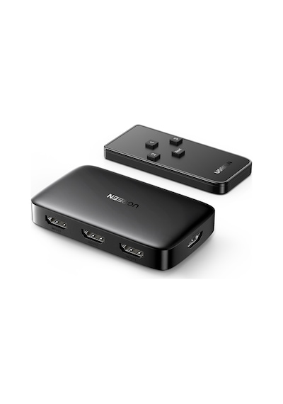 Ugreen 3-in-1 4k 30hz Hdmı Uzaktan Kumandalı Switch, 80125
