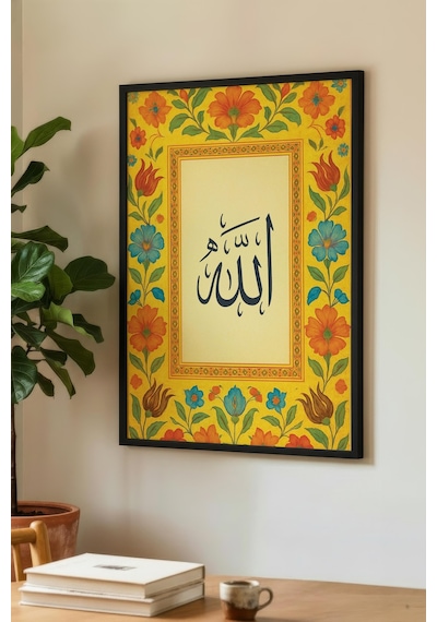 3 Adet Siyah Ahşap Çerçeveli Yelkenli Ördek Ve Beyaz Çiçek Vintage Tablo