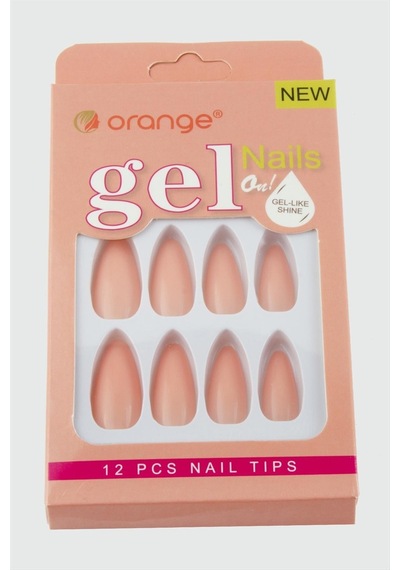 Orange - 439 - Yapıştırıcılı Jel Takma - Glblseme - Tırnak Yavruağzı