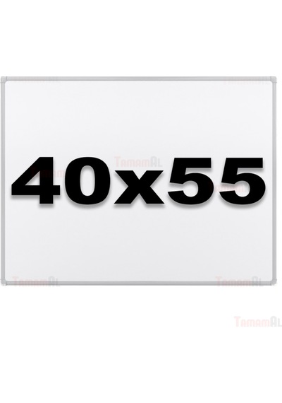 40X55 (Kaliteli) Akyazı Duvara Monte Laminat Beyaz Yazı Tahtası
