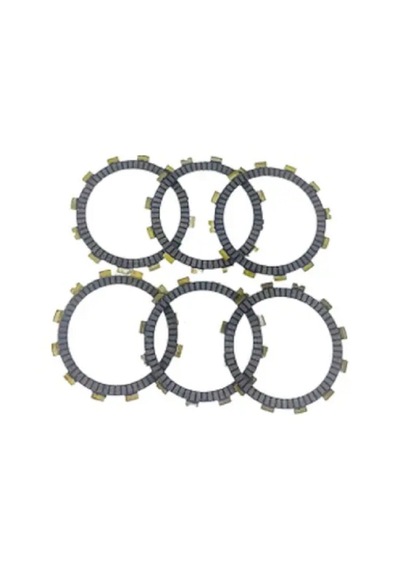 Xf 200 - Chopper 200 - Cross 200 Debriyaj Balatası 6'lı 12 Tırnaklı 1set