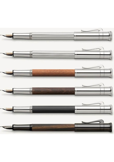 Graf Von Faber-castell Gümüş Kaplama Dolma Kalem, Ob Uç 148564 Gümüş