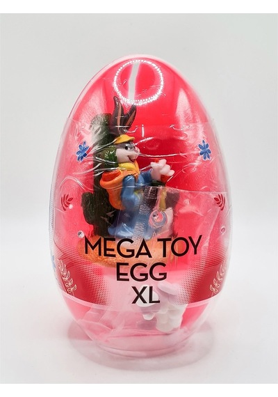 Mega Toy Egg Xl Pembe Oyuncaklı Şekerleme 10 Gr