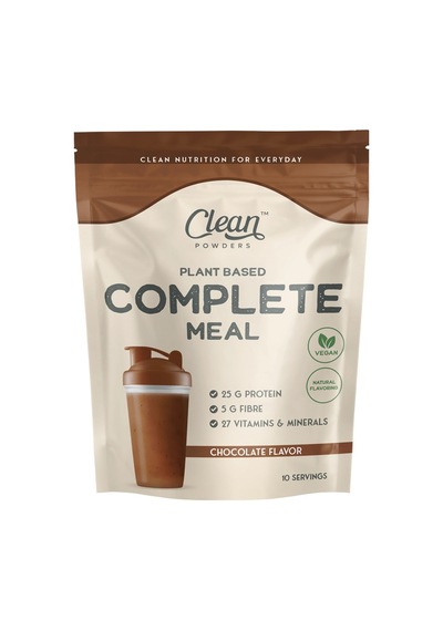 Clean Powders Bitkisel Öğün Tozu (Plant Complete Meal) 600 Gr- Çikolata