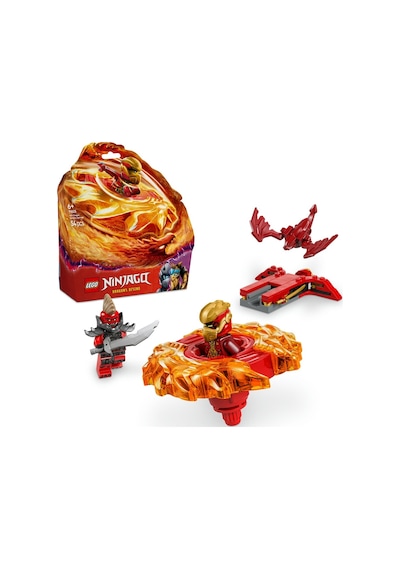 LEGO® NINJAGO® Kai’nin Ejderha Spinjitzu Topacı 71823 - 6 Yaş ve Üzeri Çocuklar için 2 Ninja Minifigürü İçeren Oyuncak Yapım Seti (54P) LEGO® NINJAGO® Kai’nin Ejderha Spinjitzu Topacı 71823 - 6 Yaş ve Üzeri Çocuklar için 2 Ninja Minifigürü İçeren Oyuncak Yapım Seti (54P)