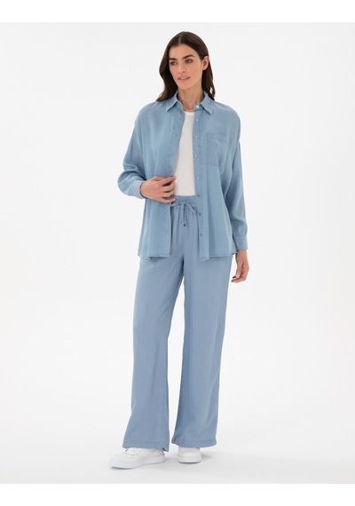 Pierre Cardin Kadın Mavi Pantolon Jean 50306767-vr036