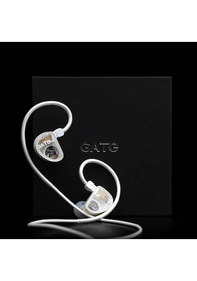 Gate In-ear Kablolu Mikrofonlu Monitör Kulaklık - Beyaz