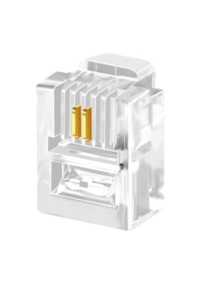 Primex Px-6P2C Rj11 2 Pinli Konnektör. Rj11 Jack. 6P2C Jack. Rj11