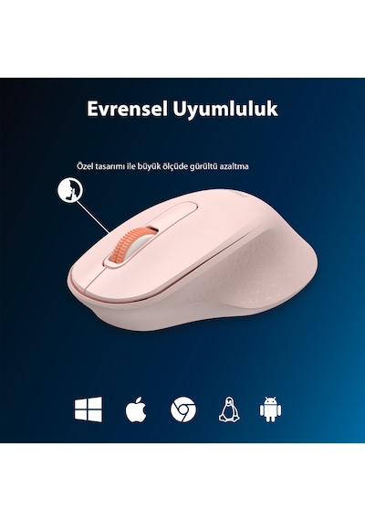 Philips SPK7448 Kablosuz Bluetooth 1600 DPI 4 Tuşlu Optik Mouse